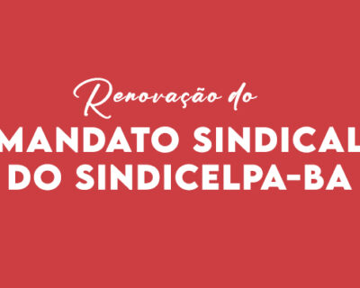 Renovação da Diretoria Sindicelpa-BA